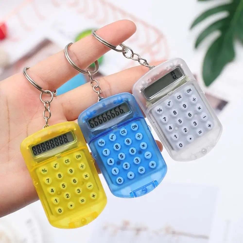 

Hot Sale Portable Mini Flip Calculator Hanging Pendant Keychain Keyring Key Holder Gift Petite Calculatrice
