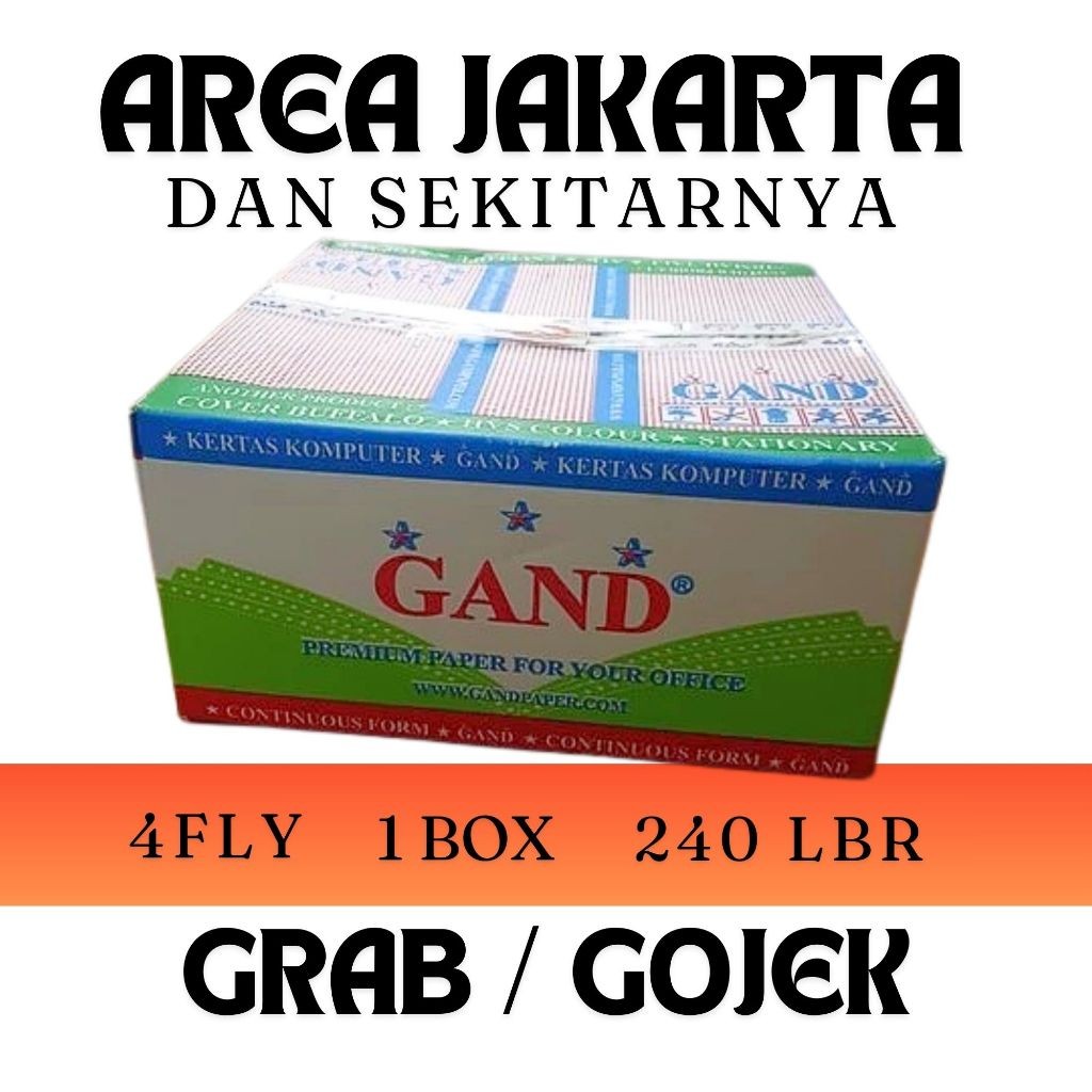 

GAND Kertas Komputer Continous PaperPrint untuk Pertahanan dan Sekitarnya 240lbr 4PLY