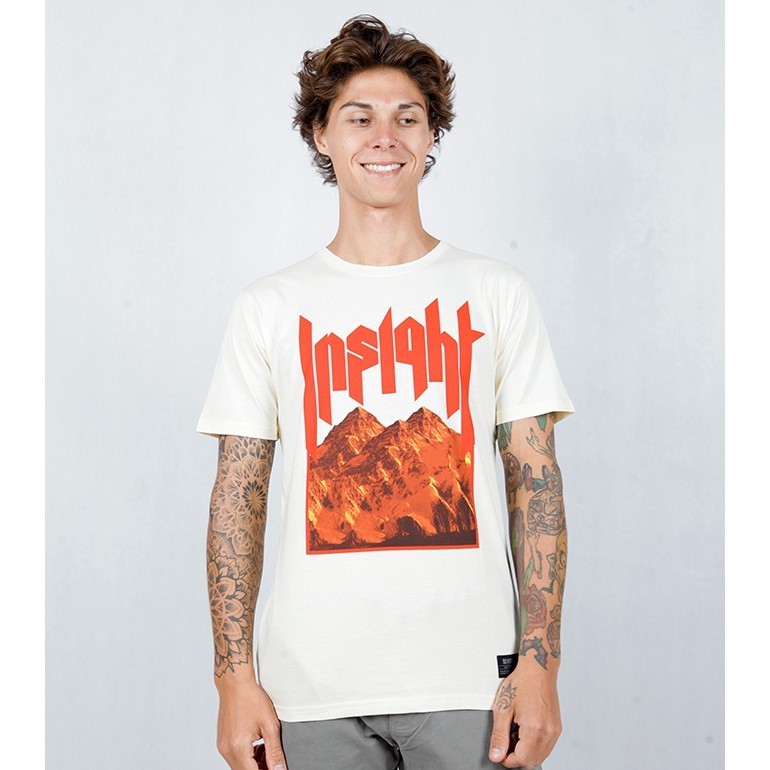 HOT [HOT] Insight Kaos Pria Lengan Pendek Cream Holocene Tee Planet Surf