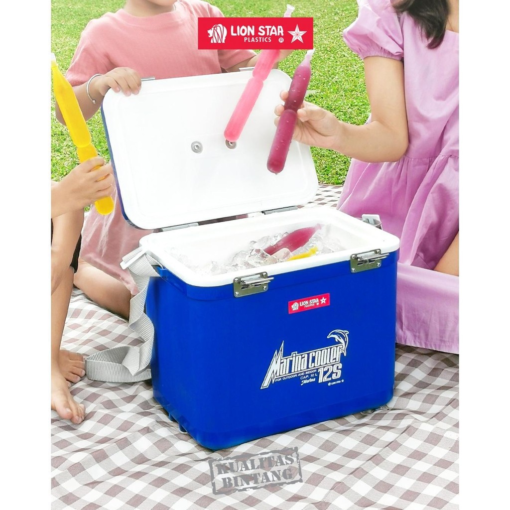 ZEY - Lion Star Marina Cooler Box I-16 12s – Termos Es / Cooler Box 10 Liter BPA Free Kotak Pendingi