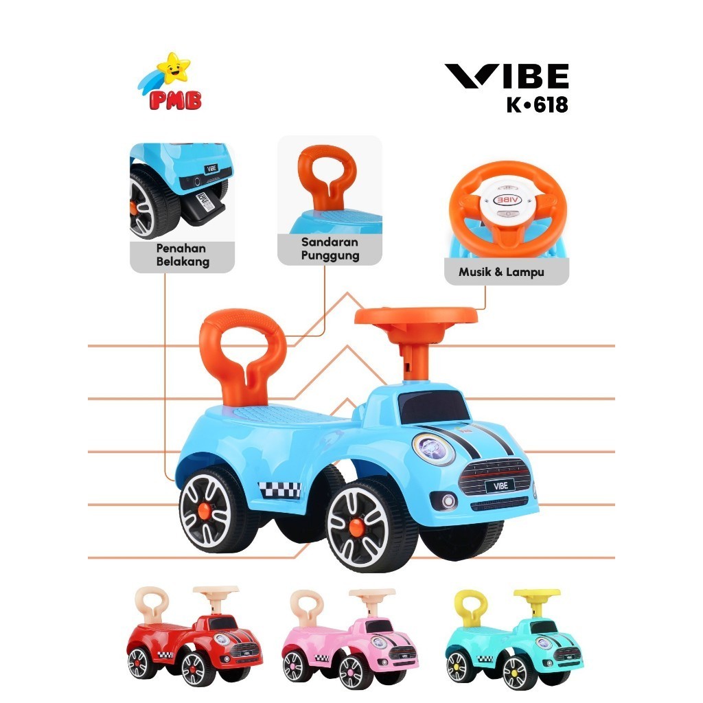 JUKISHOP Mainan Anak Mobil-mobilan Tolocar / Mainan Mobil bisa dinaiki