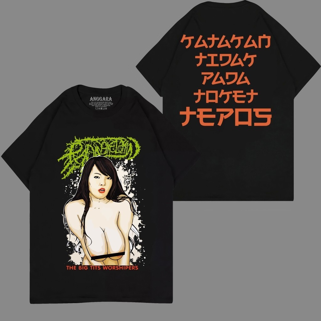 RADANG KELAMIN - KATAKAN TIDAK PADA TOK*T TEPOS / KAOS BAND RADANG KELAMIN / KAOS BAND PUNK METAL HA