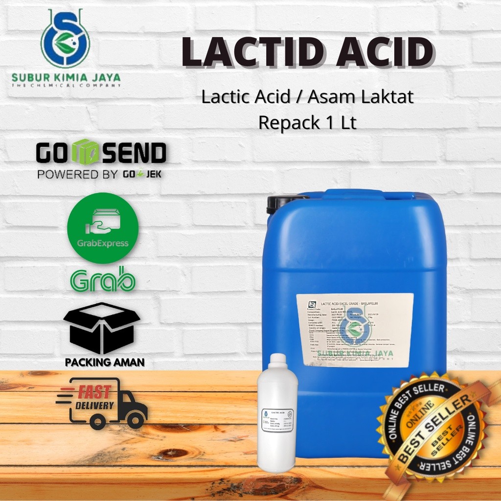 

Mamoofood Lactic Acid 88% Food Grade 1 L