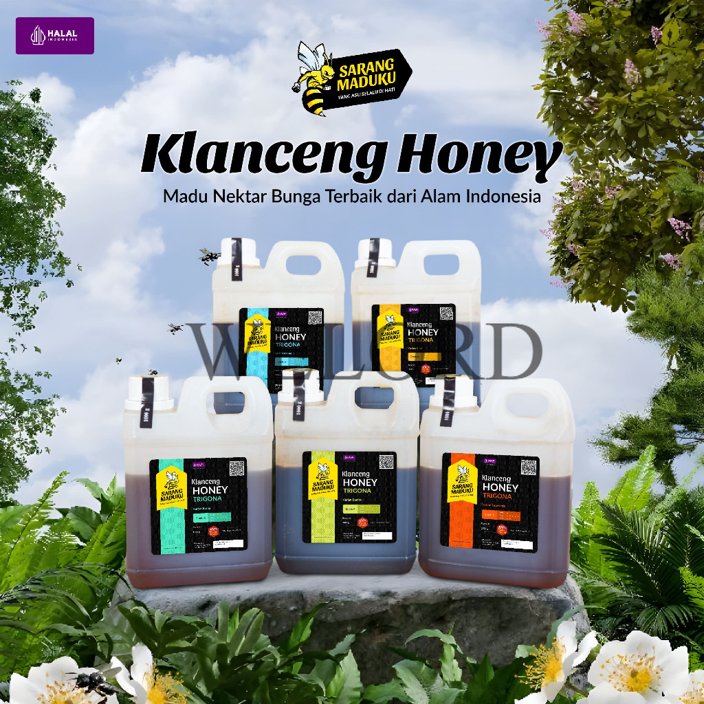 Promo Sarang Maduku  Madu Klanceng Murni 100% Asli Madu Klanceng Trigona Madu Klanceng Asli Itama Bi