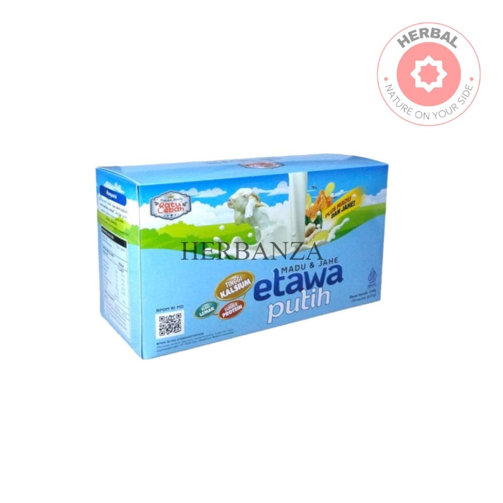 Susu Kambing Etawa Putih Jahe 200 g – Susu Etawa Bubuk Rasa Jahe Hangat – BPOM