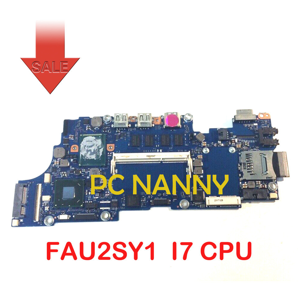 PANNY for Toshiba Portege Z935 Z930 Laptop Motherboard FAU2SY1 A3267A I7 CPU
