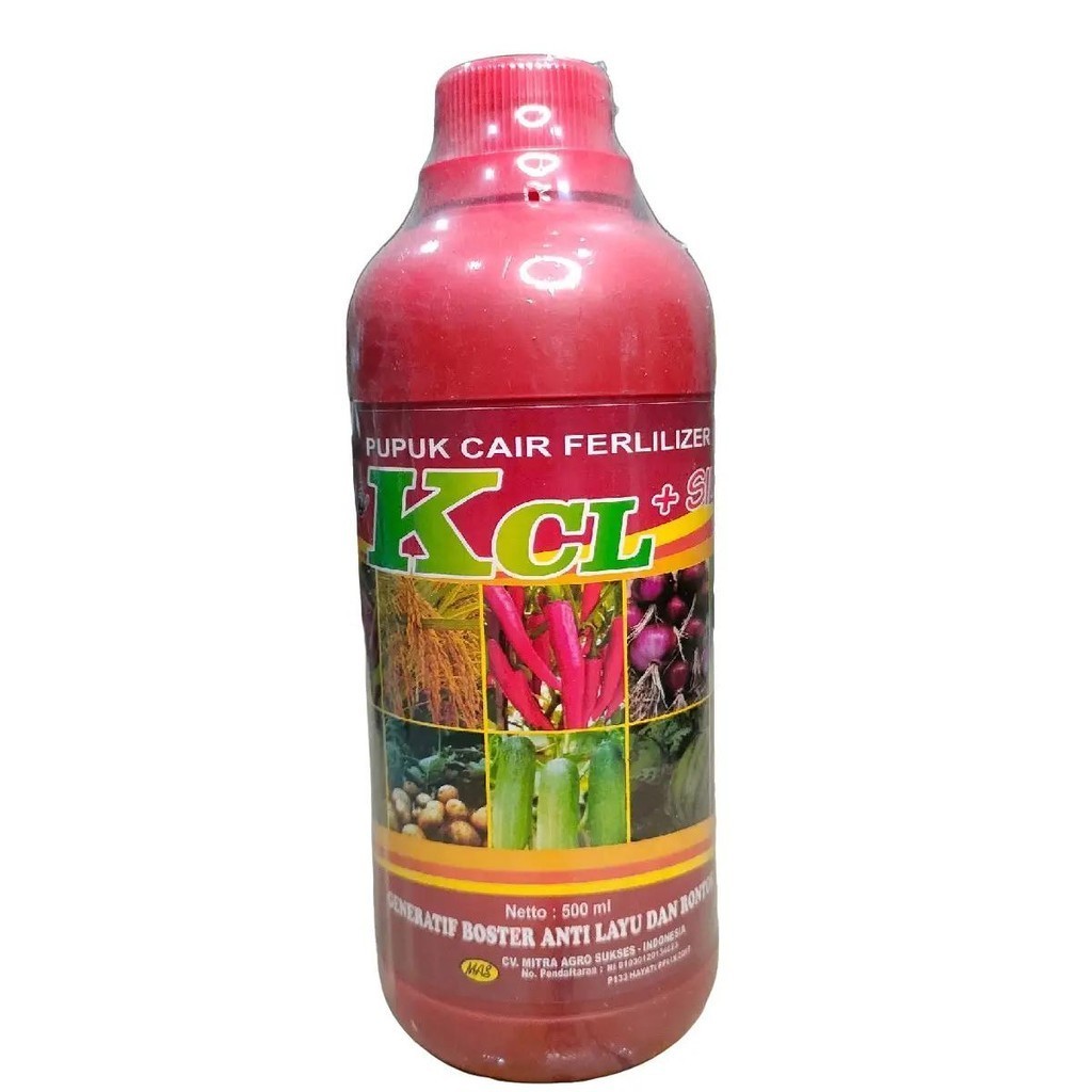 Bio KCL Cair 500ml Pupuk Nutrisi Tanaman Anti Layu Dan Rontok