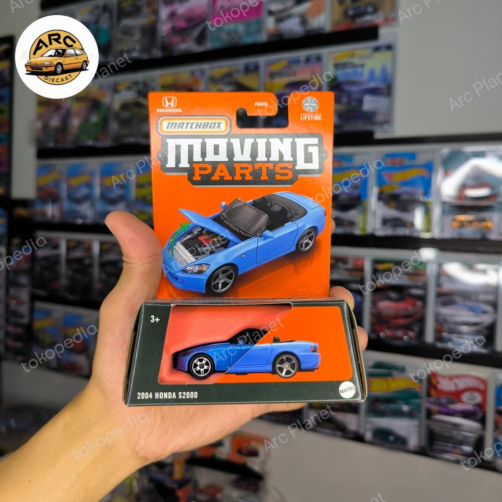 Matchbox Moving Parts 2004 Honda S2000