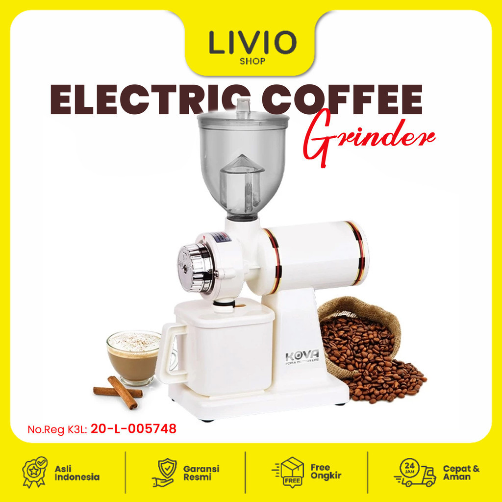 Kova N600 Electric Coffee Grinder Maker Mesin Giling Biji Kopi Listrik