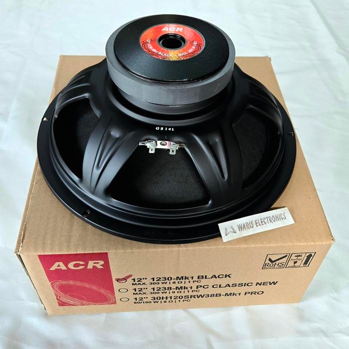 Speaker 12 inch Fullrange ACR 1230 Black  Berkualitas