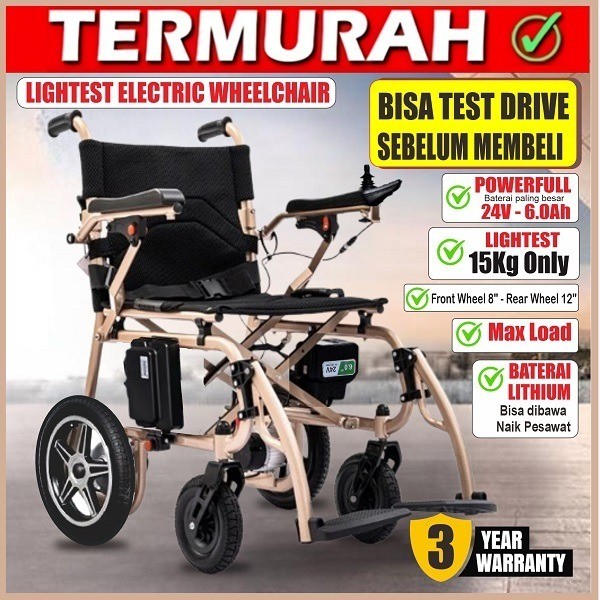 NEW PRODUK KURSI RODA ELEKTRIK TERBARU TERLARIS