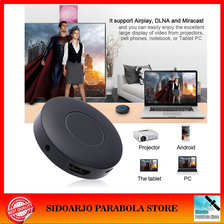 PROMOHDMI AV RCA Dongle Wireless WiFi Mirorring Anycast Miracast Mirascreen Airplay Ezcast Q1READY