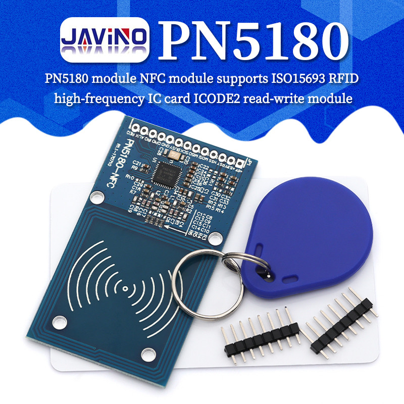 PN5180 NFC RF I Sensor ISO15693 RFID High Frequency IC Card ICODE2 Reader Writer For Arduino
