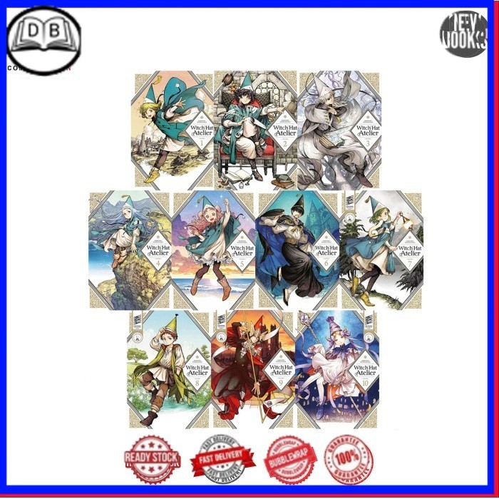 Witch Hat Atelier, 13 Book Series (English)