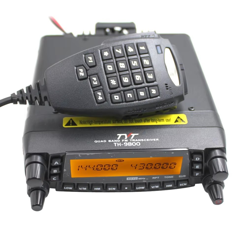 Latest version TYT TH-9800Plus Quad Band 29/50/144/430MHz 50W Walkie Talkie Upgraded TH9800 Dual spl