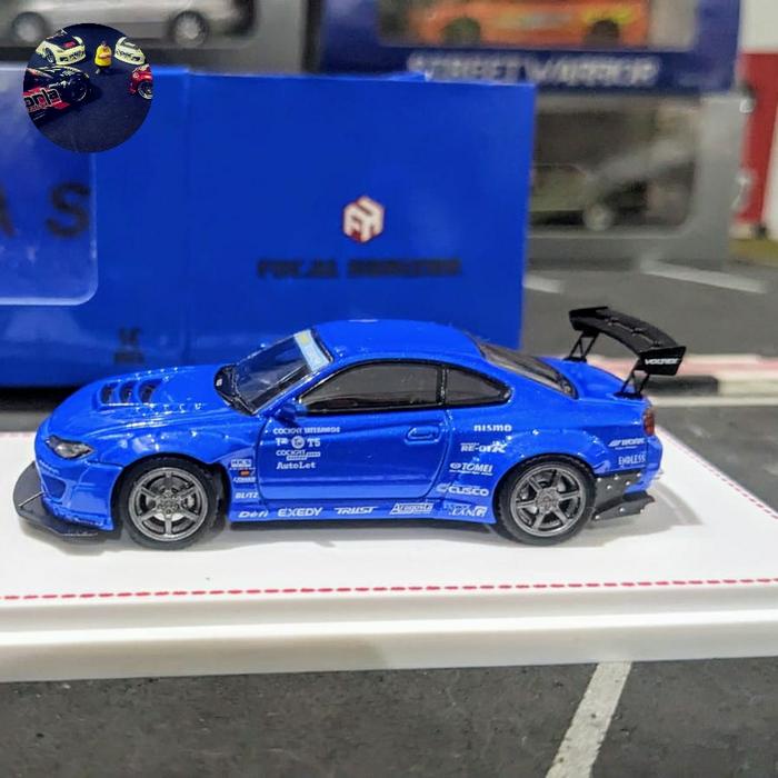 Diecast Focal Horizon Nissan Silvia S15 Blue