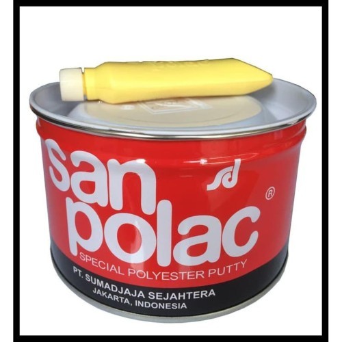 DEMPUL BESI/DEMPUL OTOMOTIF/DEMPUL SERBAGUNA MEREK SANPOLAC DAN AUTOLUX 66 NIPPON PAINT (1 KG)