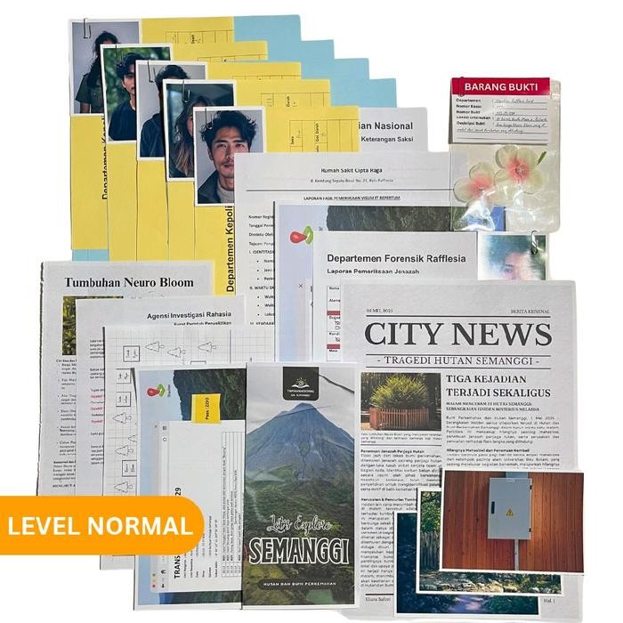 [Case #002] Unsolved Case File Indonesia "Tragedi Hutan Semanggi" 3enang_Merah Game Board File Detek