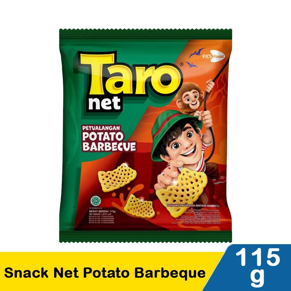 TARO SNACK NET POTATO BARBEQUE 115g