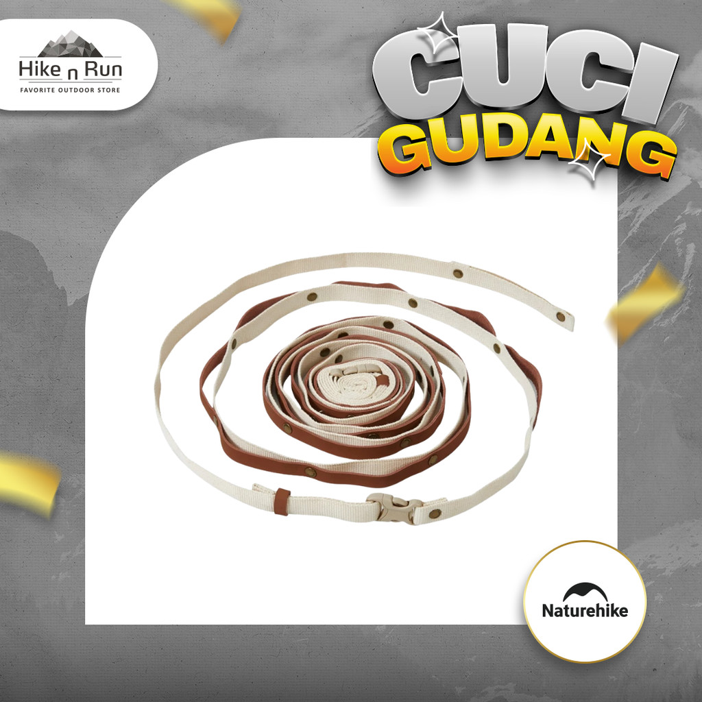 Naturehike NH22PS003 Tali Webbing Adjustable Hanging Rope 4.6m