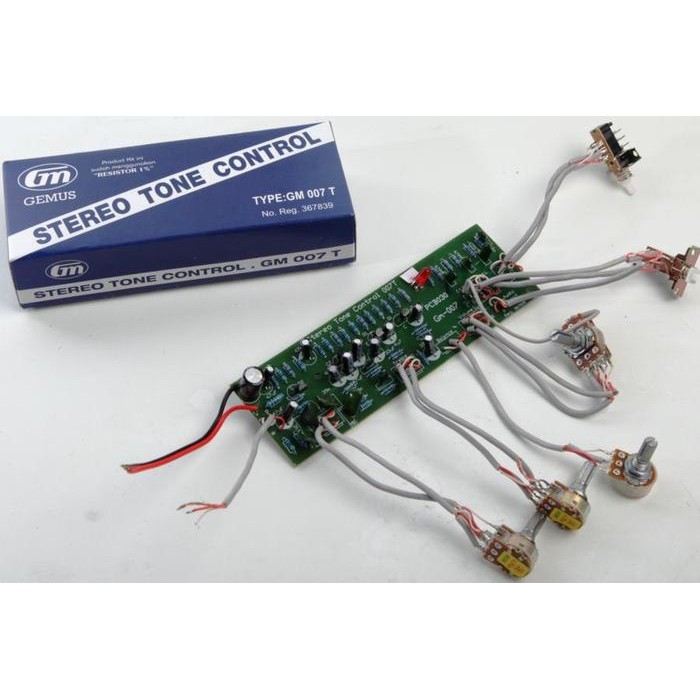 TONE CONTROL STEREO GM-007T LEGEND MUDAH DIMODIF BASS TREBLE MANTAP CVJA