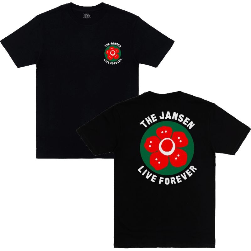The jansen - Live forever - kaos band the jansen T-shirt the jansen