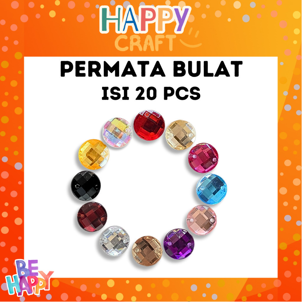 BULAT - Permata Kristal Resin Diamond Aklirik Payet Manik
