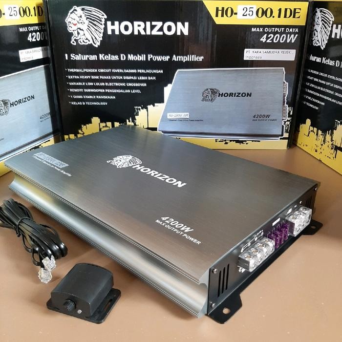 POWER MONOBLOK HORIZON 2500.1DE AMPLIFIER MONOBLOCK HORIZON HO-2500.1DE CVJA