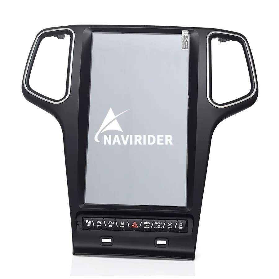 13.6inch Tesla Android Screen Radio 2din GPS Carplay Car Multimedia Video Player Stereo Navi For Jee