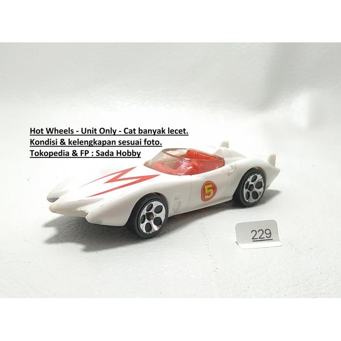 HW  Hot Wheels Hotwheels Speed Racer Mach 5 Unit Only