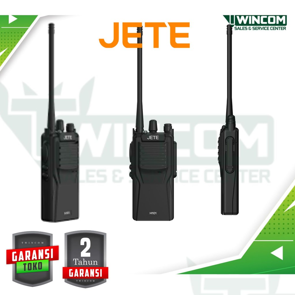 JETE H101 HT Handy Talky 16 Channel JETE H101 Jarak 5km