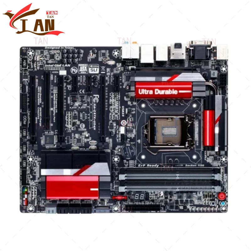 For Gigabyte GA-Z87X-UD4H Motherboard Z87 32GB LGA 1150 DDR3 ATX Mainboard 100% Tested Fast Ship  TT