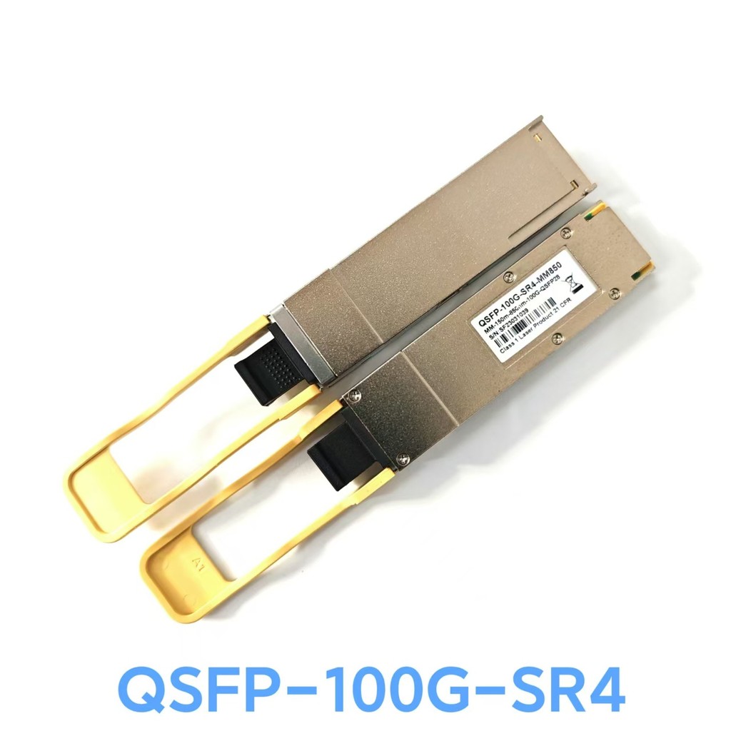 For 100G QSFP28 SR 850nm SFP Optical Fiber Transceiver Module 100Gbase QSFP-100G-SR4-S SFP 100GB QSF
