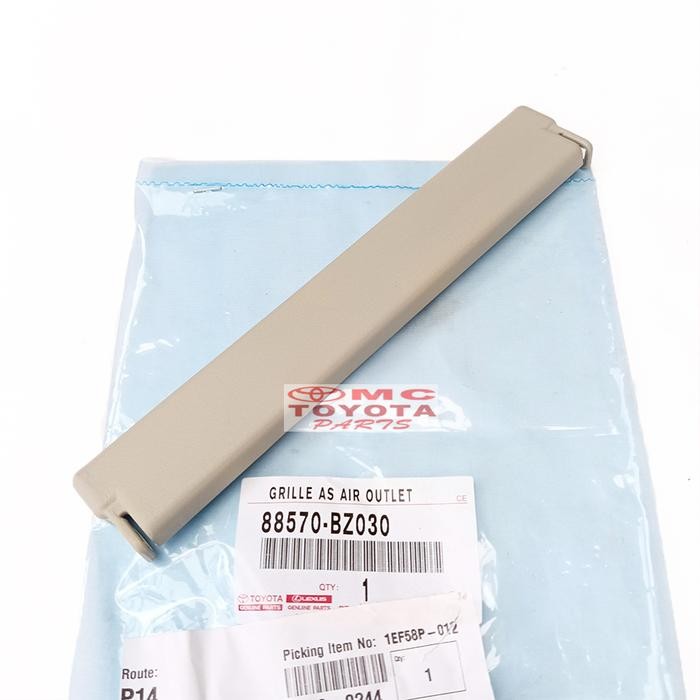 Tutup Kisi AC Double Blower Tengah Bagian Tengah Calya Sigra Original 88570-BZ030 Cover Tutup AC Bel