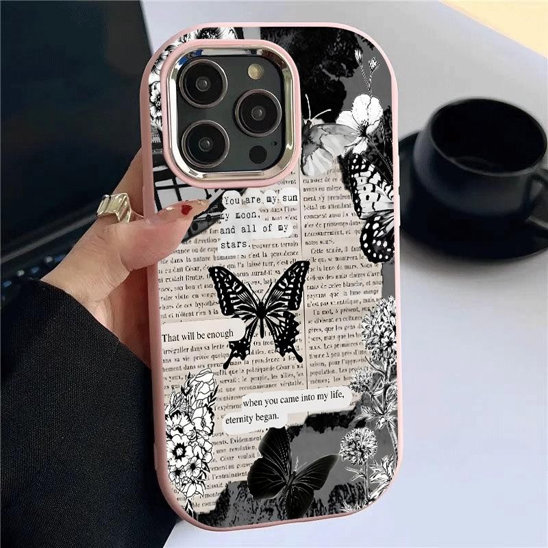 Casing For Samsung A32 5G A34 M32 Case Silikon Oval Metal Lens Word-word Miguncase