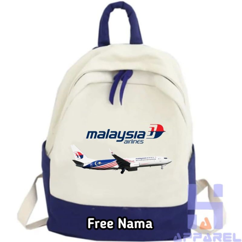 TAS RANSEL ANAK PESAWAT MALAYSIA AIRLINES