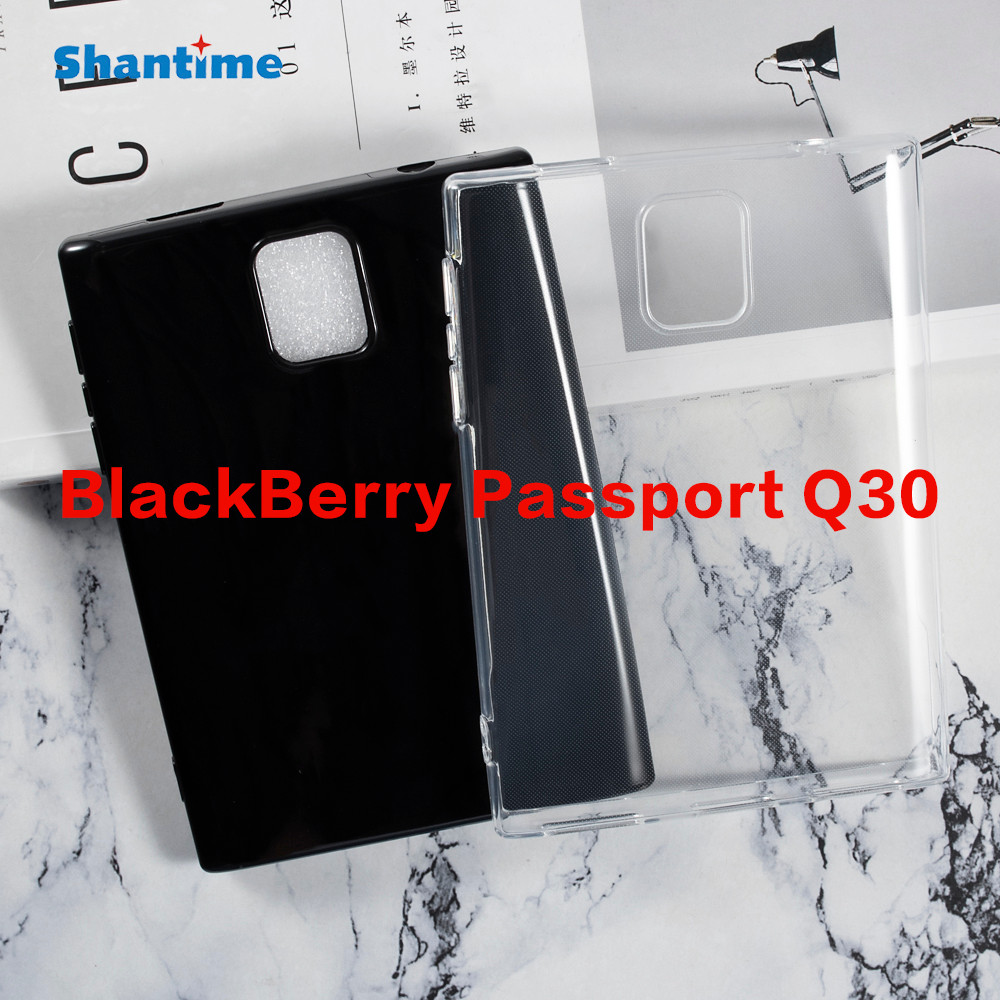 For BlackBerry Passport Q30 Gel Pudng Silicone Phone Protective Back Shell For BlackBerry Passport Q