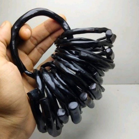 gelang akar bahar hitam mini