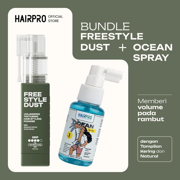 Hairnerds Professional - Ocean Spray / Sea Salt / 60 ml + Powder