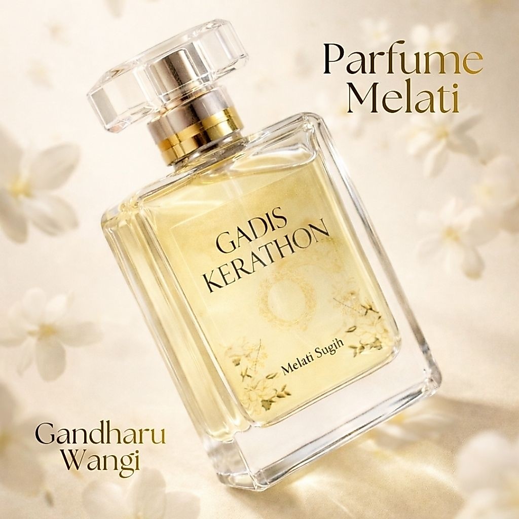Minyak Wangi wanita Gadis Kerathon MELATI SUGIH 30ML jasmine tea parfum aroma melati edt tahan lama