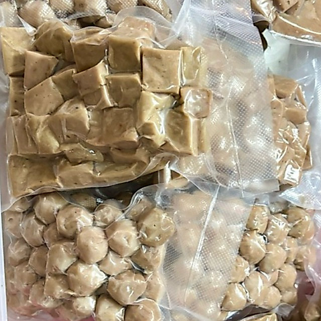(PREMIUM)pentol kotak/pentol bulat bakso sapi full daging