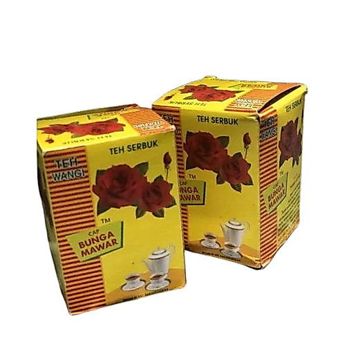 Cap Bunga Mawar / Rose Tea /  Teh Bubuk Mawar Wangi Melati 50gr /pc