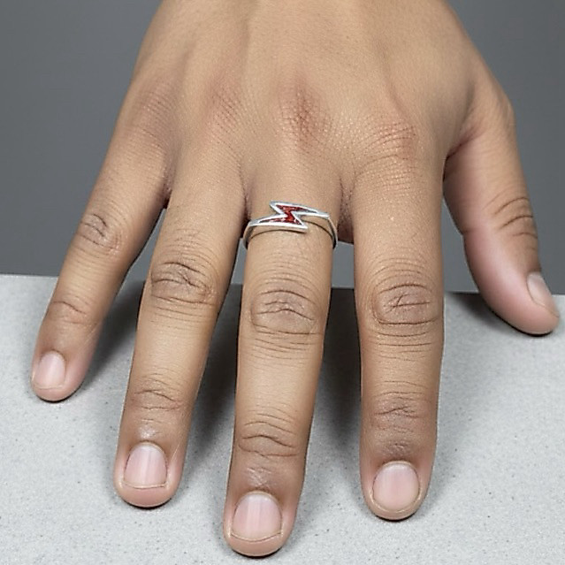 cincin simbol electric petir