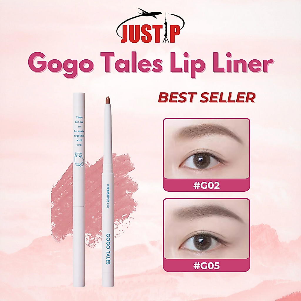 (READY ORI) Gogo Tales Lip Liner Gogo Tales Velvet Fog Lip Liner Gogo Tales Pensil Bibir Gogo Tales 