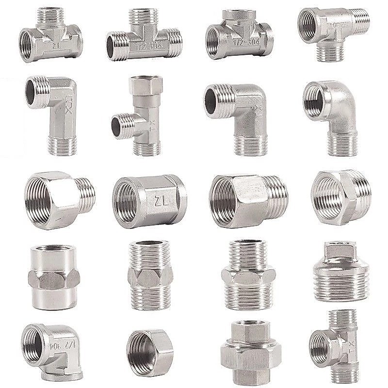 Nepel stainless 304 / double neppel / sok kran / T shower /sambungan pipa