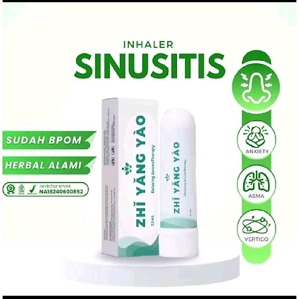 ZHI YANG YAO - Zhi yang Yao Original | Meredakan Vertigo Sinusitis Aromaterapi Vertigo Sinusitis efe