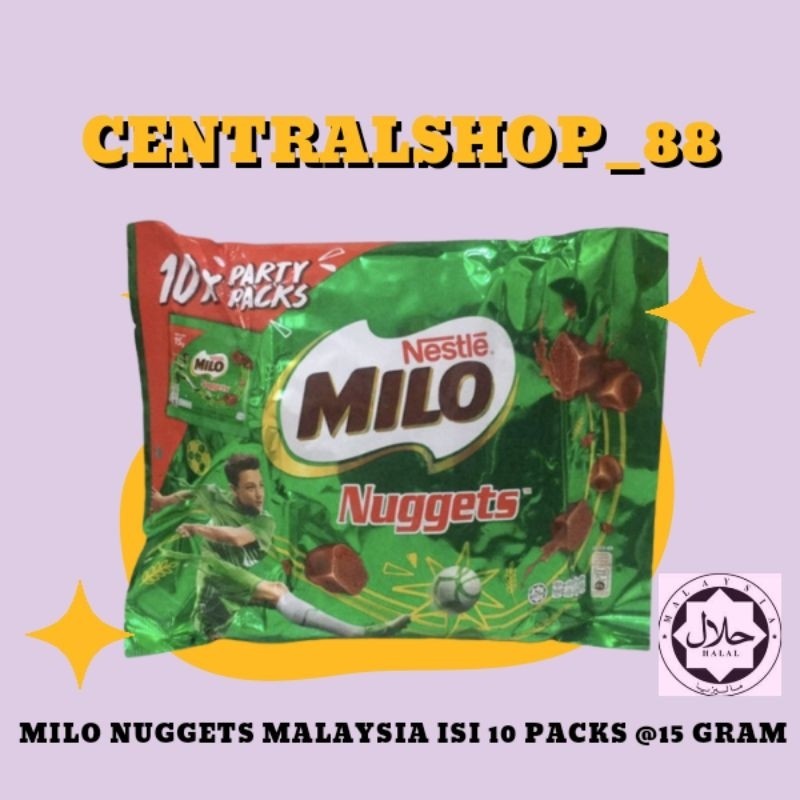 Milo nugget isi 8 pack malaysia