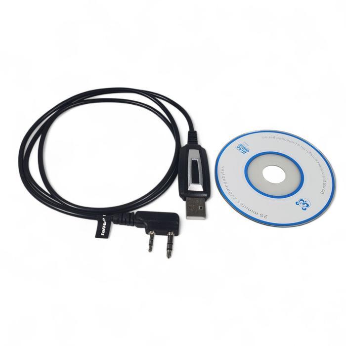 Kabel USB and CD Driver for Baofeng Pofung Walkie Talkie HT Baofeng