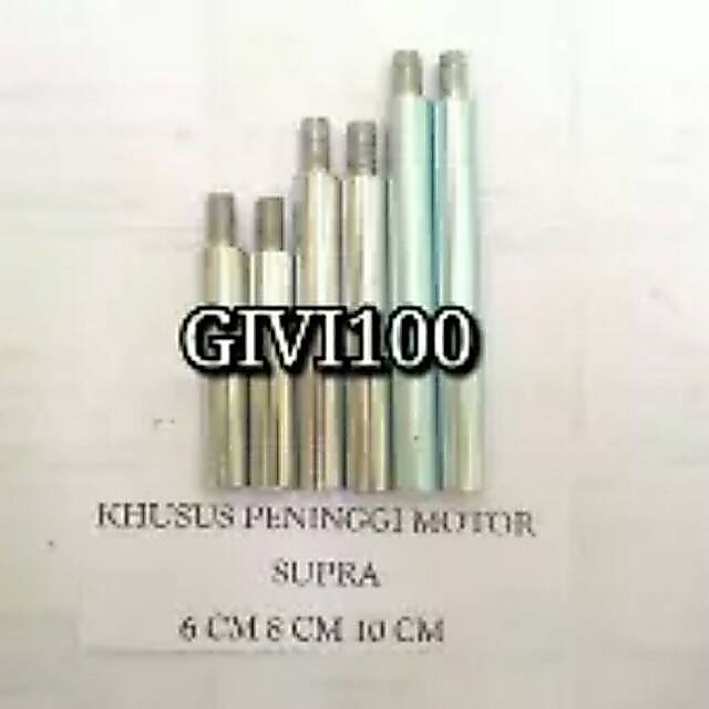 peninggi shock depan supra suling shock depan supra