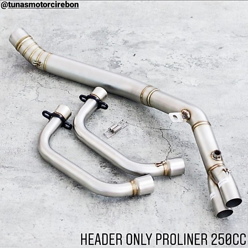 Header Proliner Leher only 250cc Ninja250Fi R25 CBR250RR Z250